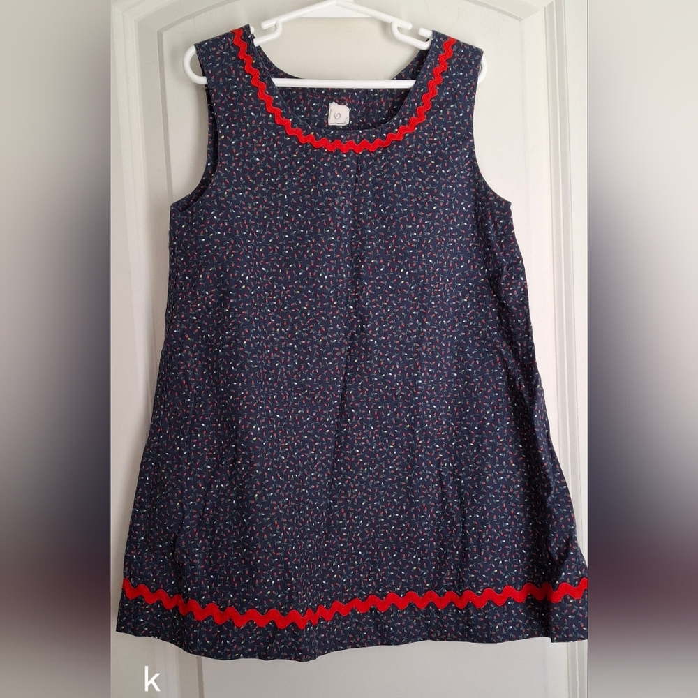 Unbranded vintage flower print christmas girlhoodcore festival girl size 6